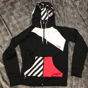 Volcom Zip Up Hoodie - Size XL